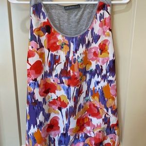 Stitch Fix Brixon Ivy tank top size medium floral and grey